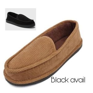 💥Sz 14.  King Size corduroy xtra-wide slippers.  New